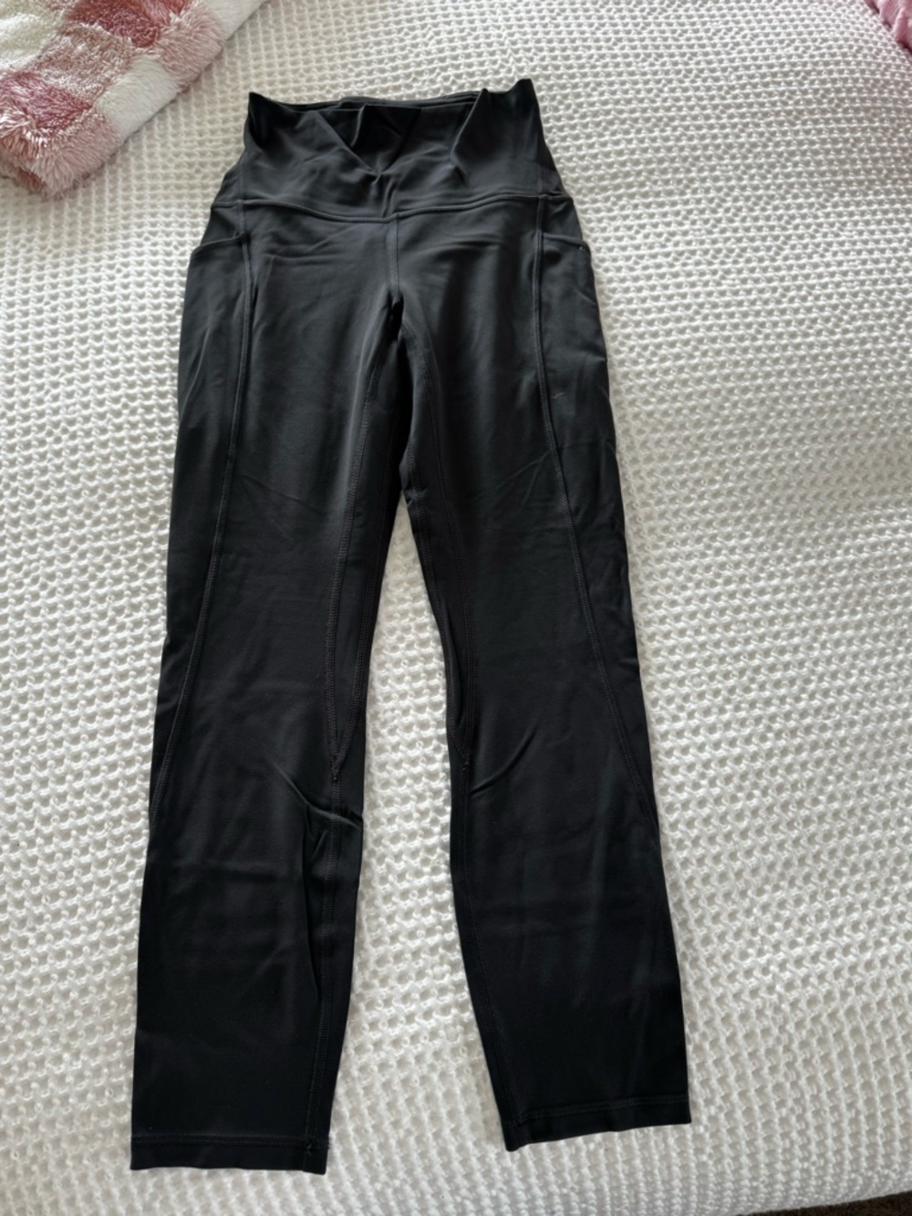 lululemon athletica Dark Gray High-Waist Leggings